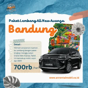Paket Wisata Lembang dengan All New Avanza