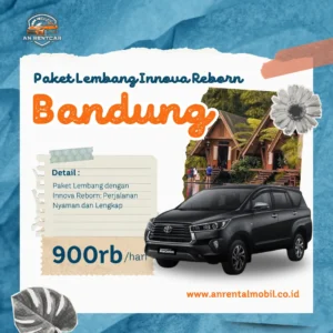Paket Lembang dengan Innova Reborn